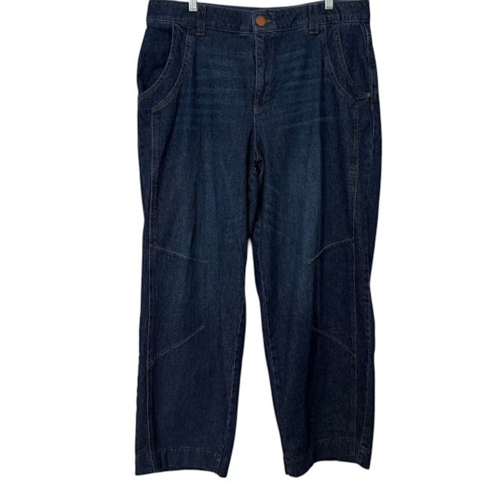 Democracy Ab Technology "Ab"solution Skyrise Dart Relaxed Barrel Leg Jeans 14